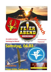 FeierabendBier 04.02.23 im Fliegerheim