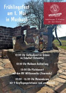 Frühlingsfest 1. Mai 2026